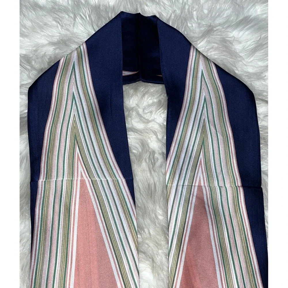 Women's Satin‎ Scarf Pink Blue Neck Wrap Silky Soft Dainty Christmas Gift